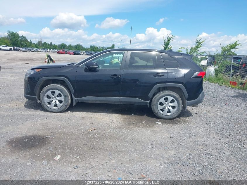 2022 Toyota Rav4 Le VIN: 2T3B1RFV9NC300704 Lot: 12037225