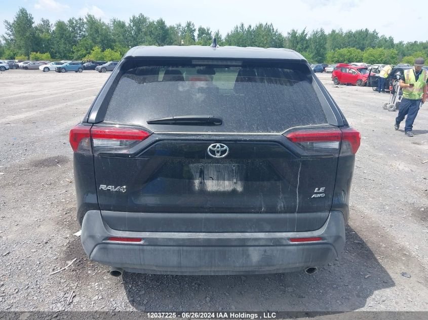 2022 Toyota Rav4 Le VIN: 2T3B1RFV9NC300704 Lot: 12037225