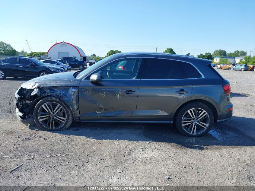 2019 Audi Q5 VIN: WA1ENAFY0K2073896 Lot: 12037227