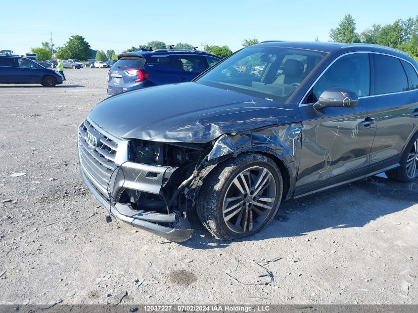 2019 Audi Q5 VIN: WA1ENAFY0K2073896 Lot: 12037227