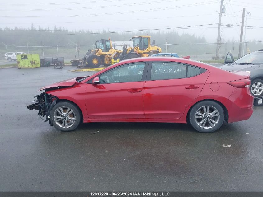 2018 Hyundai Elantra Sel/Value/Limited VIN: KMHD84LF6JU539858 Lot: 12037228