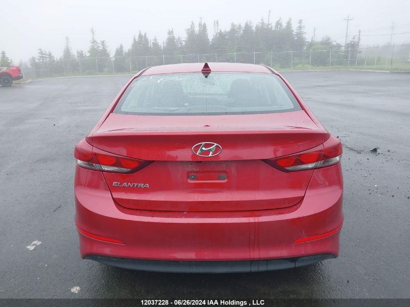 2018 Hyundai Elantra Sel/Value/Limited VIN: KMHD84LF6JU539858 Lot: 12037228