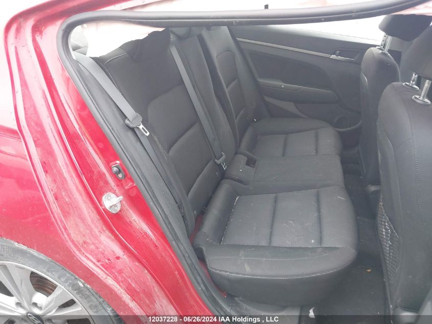 2018 Hyundai Elantra Sel/Value/Limited VIN: KMHD84LF6JU539858 Lot: 12037228