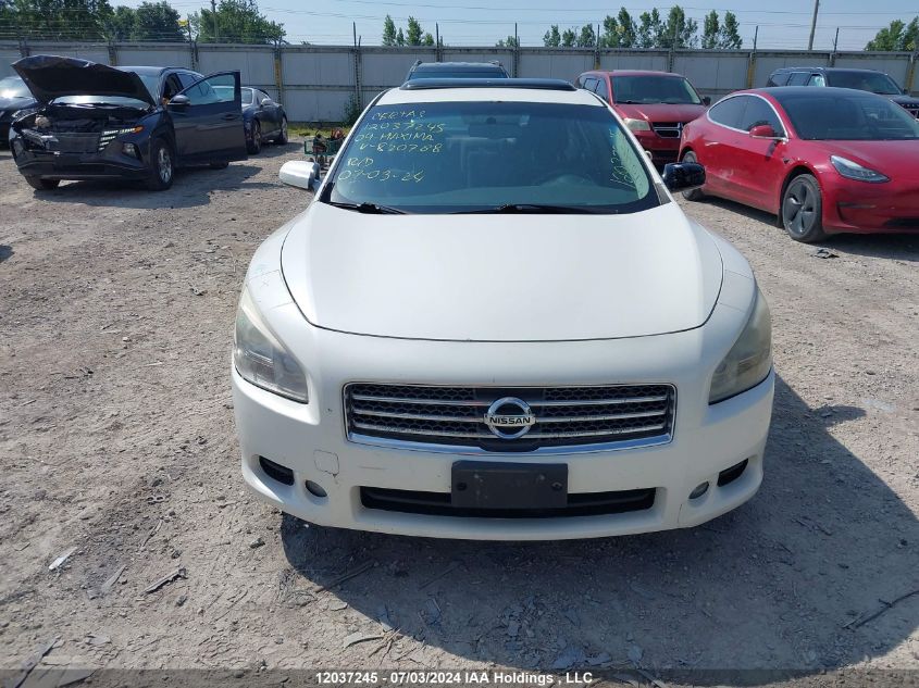 2009 Nissan Maxima 3.5 S VIN: 1N4AA51EX9C820788 Lot: 12037245