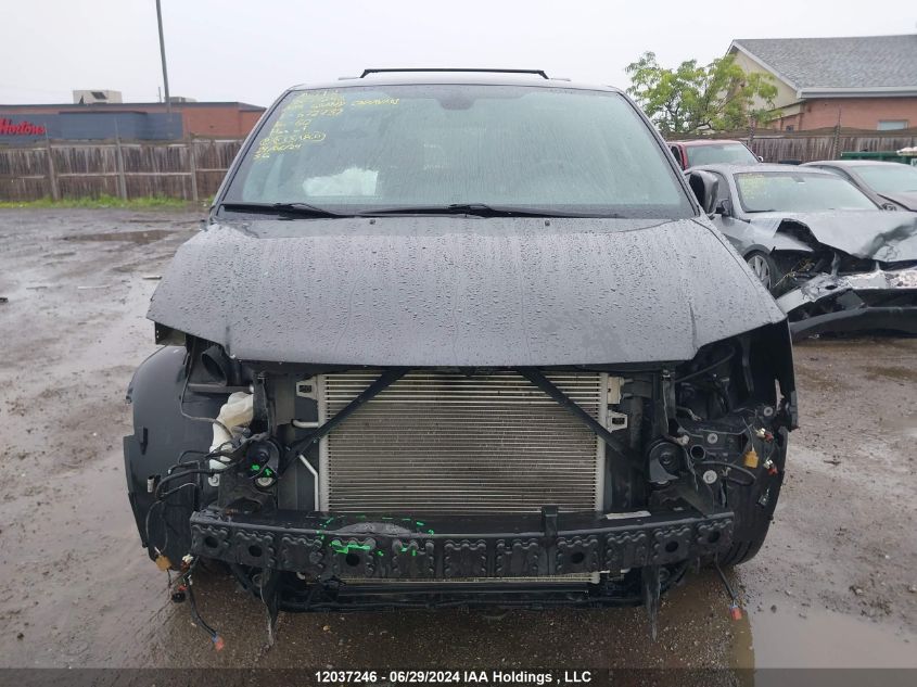 2019 Dodge Grand Caravan Cvp/Sxt VIN: 2C4RDGBG2KR672732 Lot: 12037246