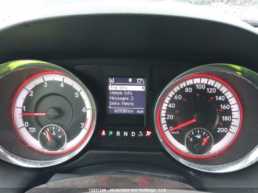 2019 Dodge Grand Caravan Cvp/Sxt VIN: 2C4RDGBG2KR672732 Lot: 12037246