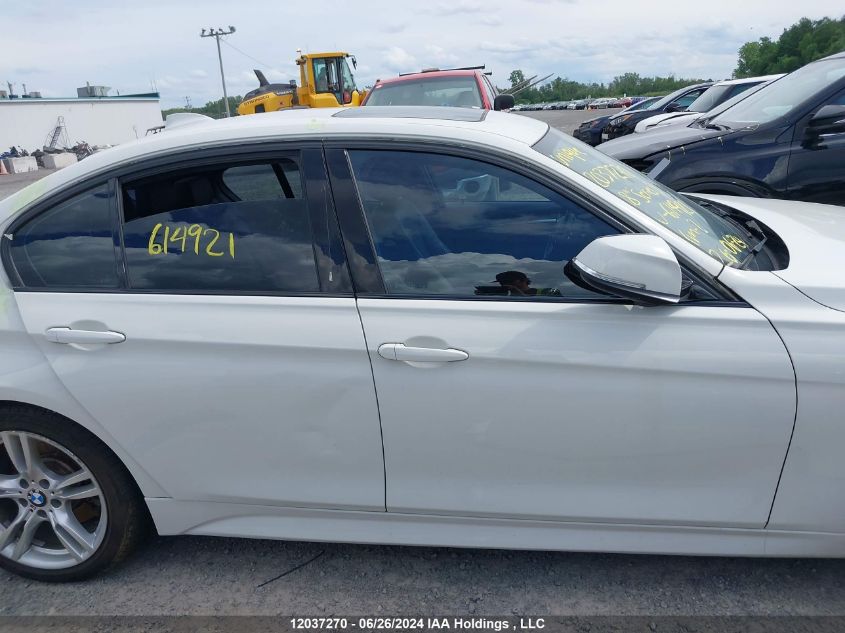 2018 BMW 3 Series VIN: WBA8D9C56JA614921 Lot: 12037270