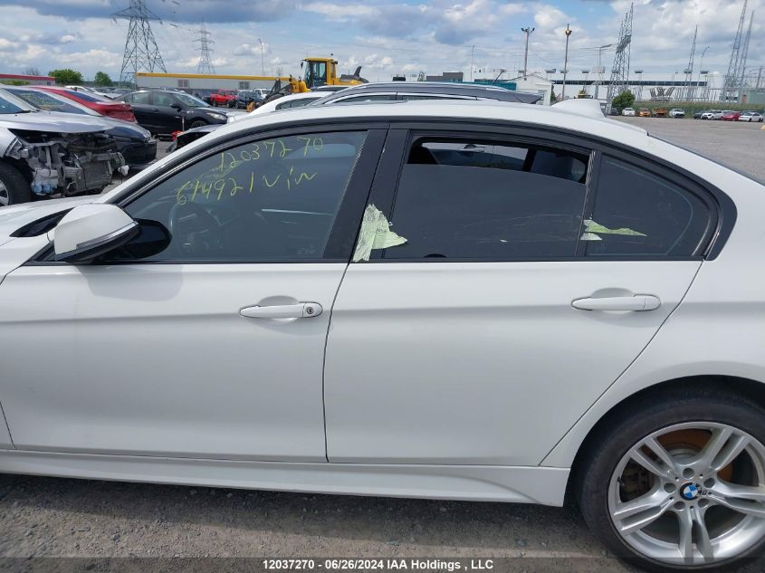 2018 BMW 3 Series VIN: WBA8D9C56JA614921 Lot: 12037270
