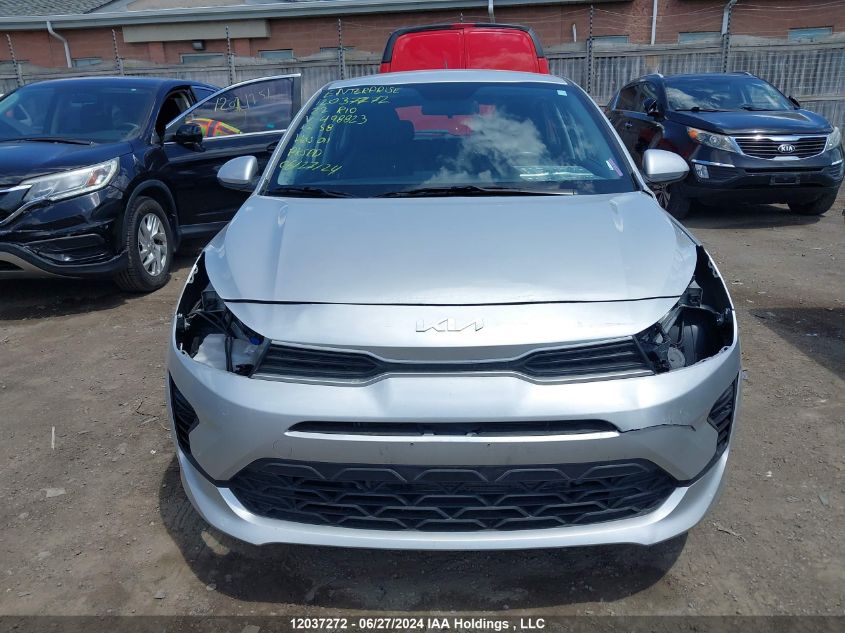 2022 Kia Rio 5-Door VIN: 3KPA25AD5NE498823 Lot: 12037272