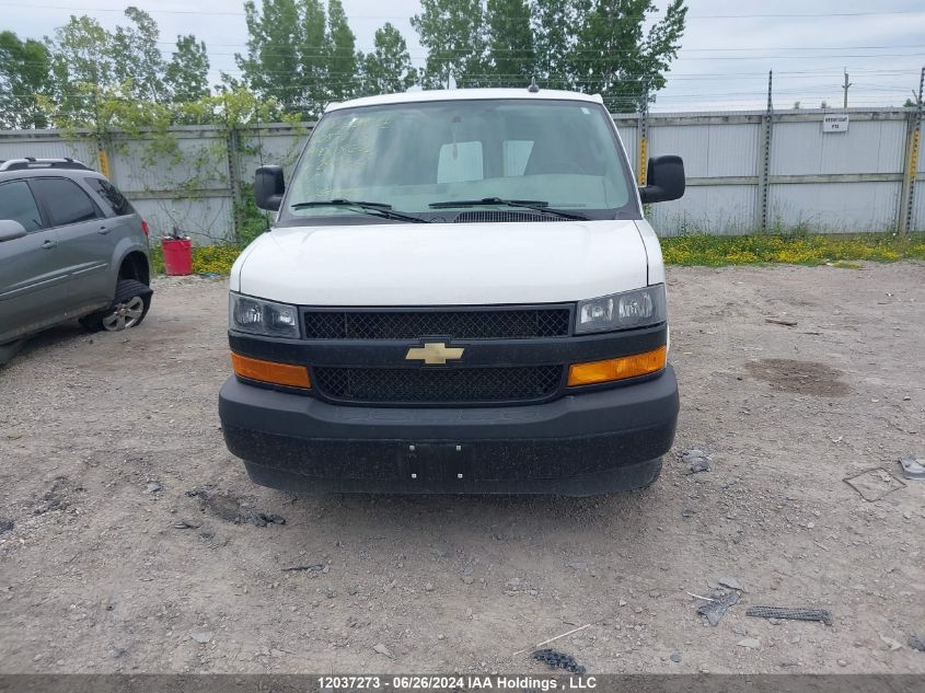 2019 Chevrolet Express Cargo Van VIN: 1GCWGBFP4K1292951 Lot: 12037273