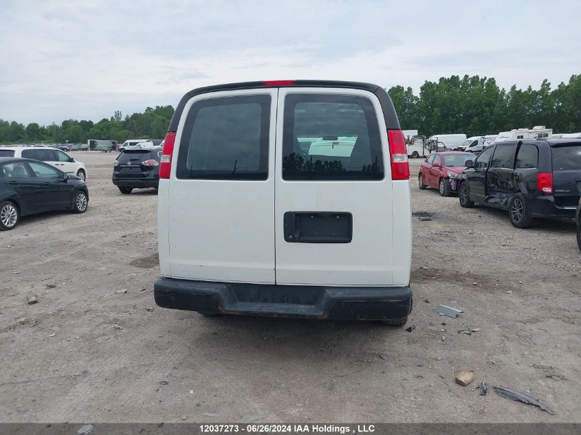 2019 Chevrolet Express Cargo Van VIN: 1GCWGBFP4K1292951 Lot: 12037273