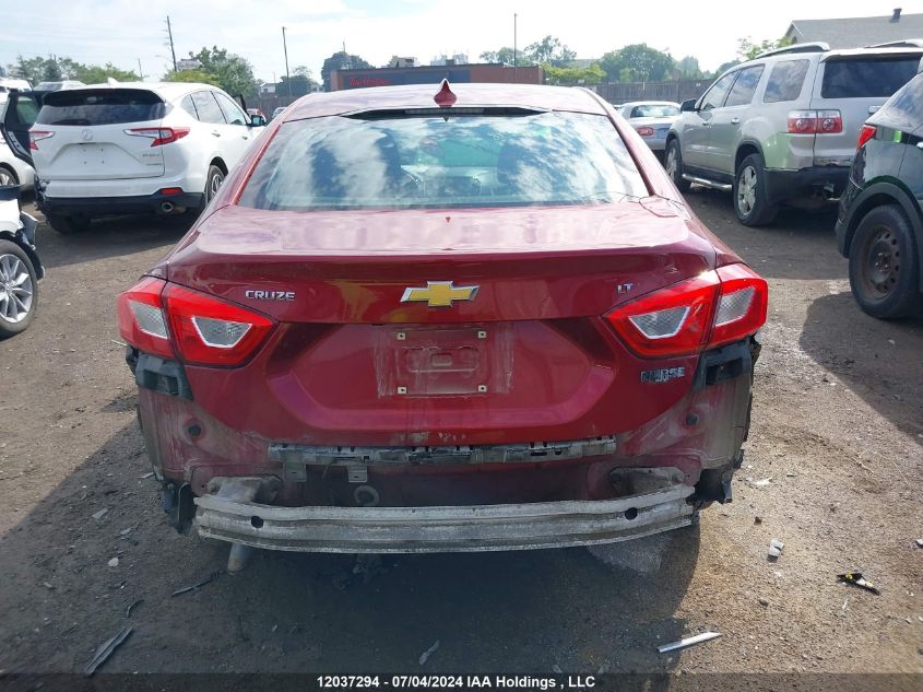2018 Chevrolet Cruze Lt VIN: 1G1BE5SM3J7134798 Lot: 12037294