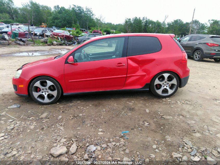 2008 Volkswagen Gti VIN: WVWEV71K28W121363 Lot: 12037304