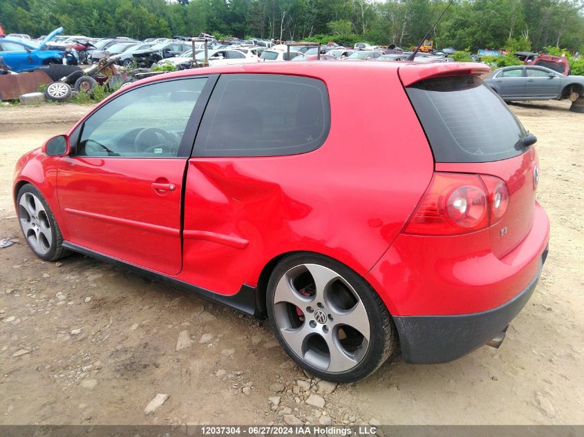 2008 Volkswagen Gti VIN: WVWEV71K28W121363 Lot: 12037304