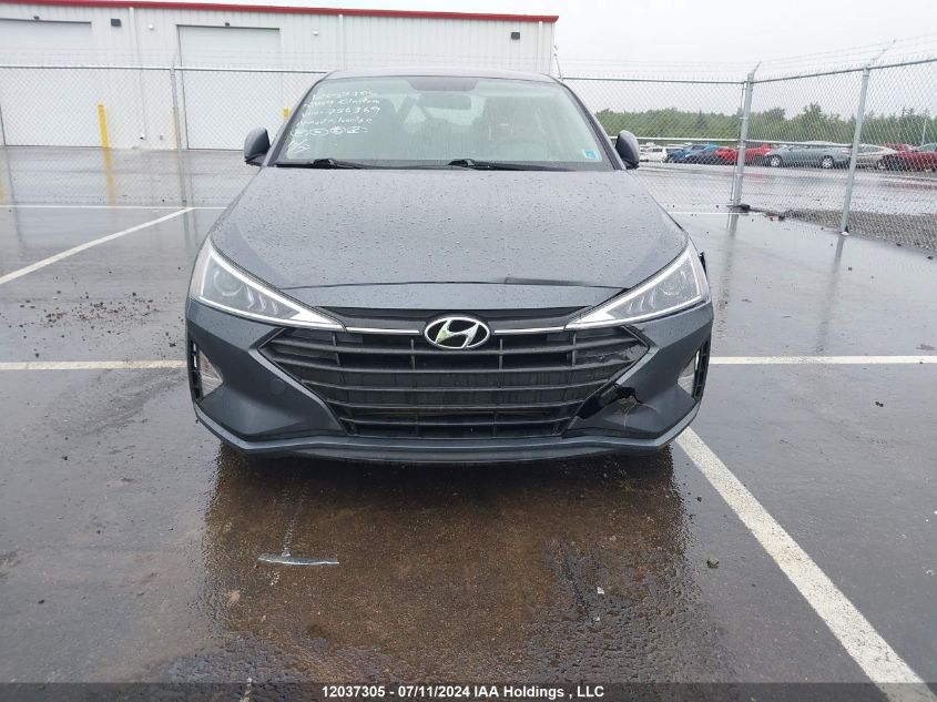 2019 Hyundai Elantra Se VIN: KMHD74LF7KU734369 Lot: 12037305