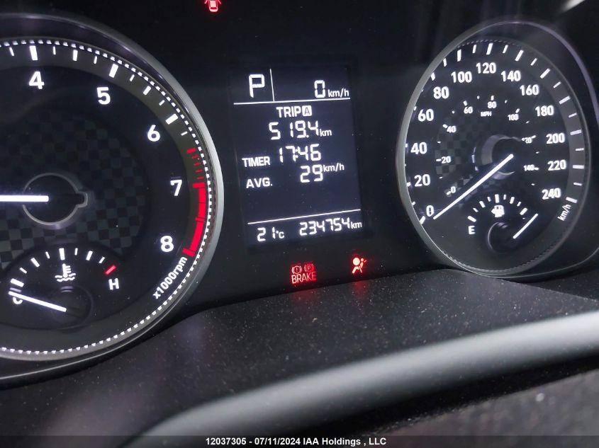 2019 Hyundai Elantra Se VIN: KMHD74LF7KU734369 Lot: 12037305