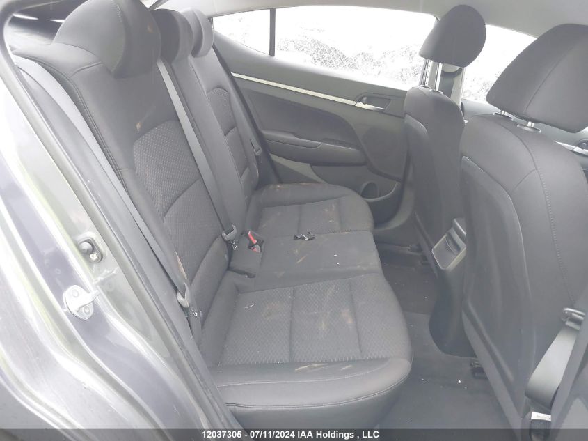 2019 Hyundai Elantra Se VIN: KMHD74LF7KU734369 Lot: 12037305