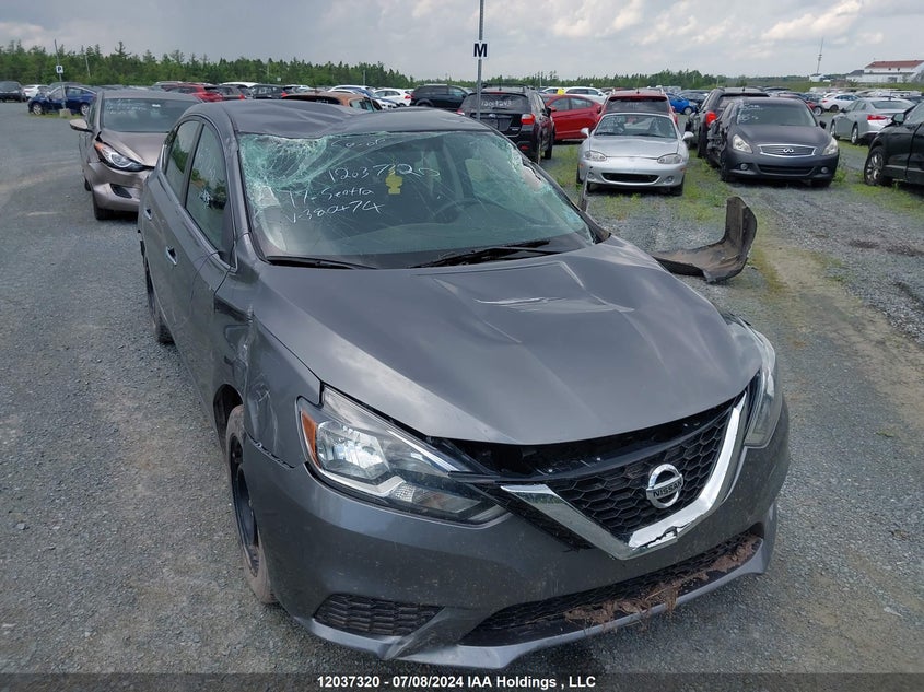 2017 Nissan Sentra VIN: 3N1AB7AP3HY380474 Lot: 12037320