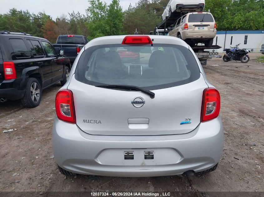 2015 Nissan Micra VIN: 3N1CK3CP3FL216179 Lot: 12037324