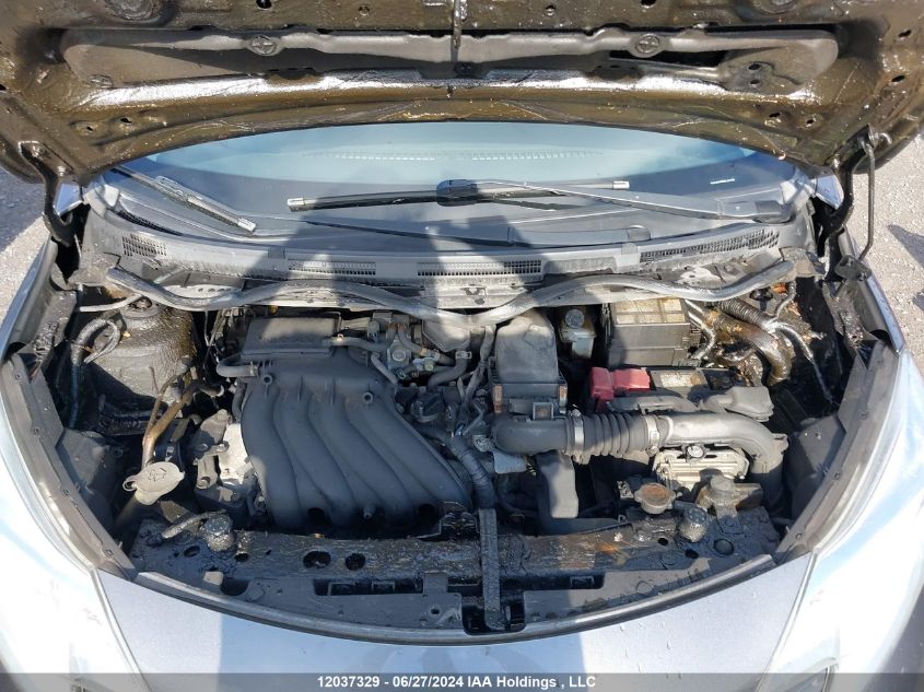 2016 Nissan Versa VIN: 3N1CE2CP8GL411133 Lot: 12037329