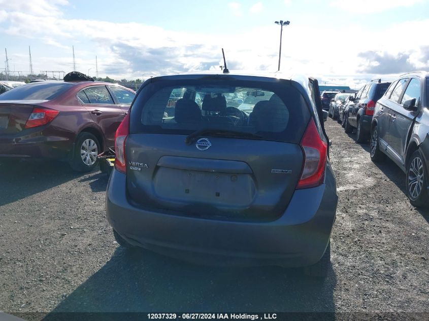 2016 Nissan Versa VIN: 3N1CE2CP8GL411133 Lot: 12037329