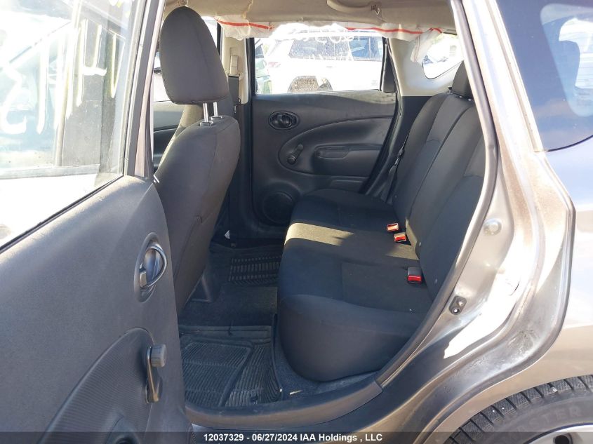 2016 Nissan Versa VIN: 3N1CE2CP8GL411133 Lot: 12037329