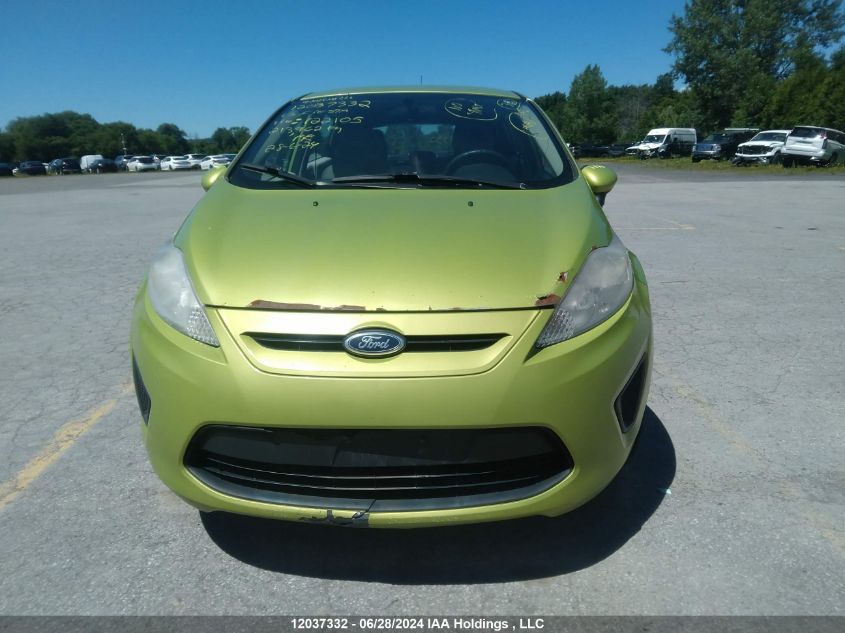 2013 Ford Fiesta Se VIN: 3FADP4EJXDM122105 Lot: 12037332