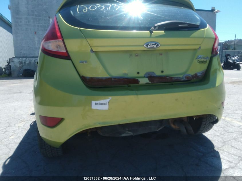 2013 Ford Fiesta Se VIN: 3FADP4EJXDM122105 Lot: 12037332