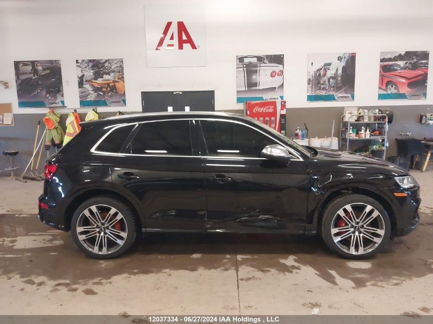 2018 Audi Sq5 Prestige VIN: WA1C4AFY8J2052786 Lot: 12037334