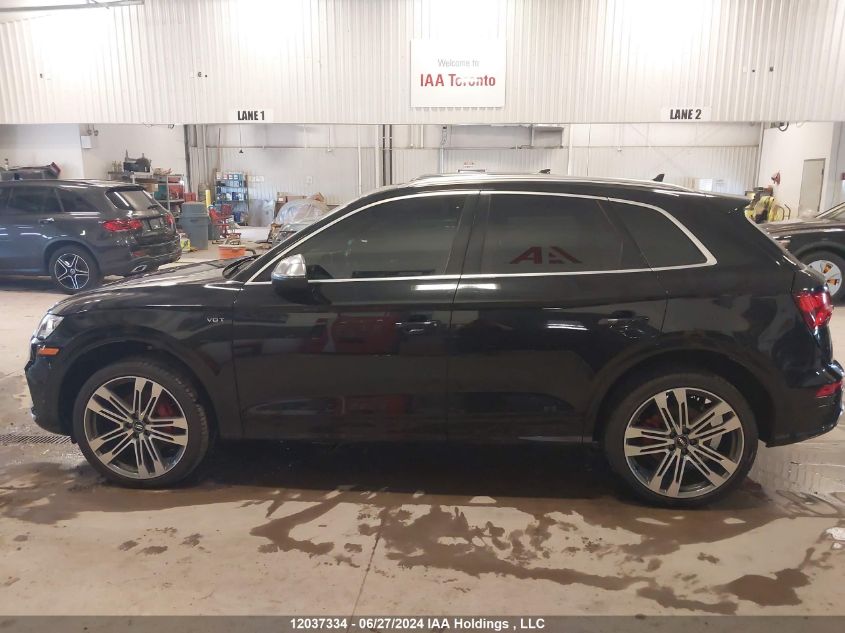 2018 Audi Sq5 Prestige VIN: WA1C4AFY8J2052786 Lot: 12037334