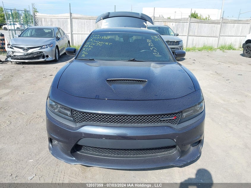 2019 Dodge Charger Gt VIN: 2C3CDXHG2KH656571 Lot: 12037359