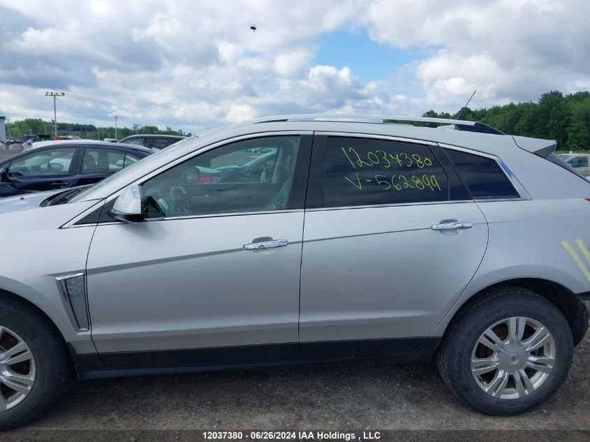 2014 Cadillac Srx VIN: 3GYFNBE37ES562899 Lot: 12037380