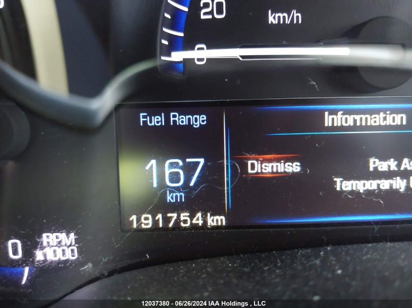 2014 Cadillac Srx VIN: 3GYFNBE37ES562899 Lot: 12037380