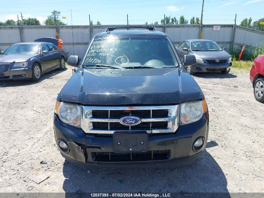 2011 Ford Escape Xlt VIN: 1FMCU0D70BKC07497 Lot: 12037393