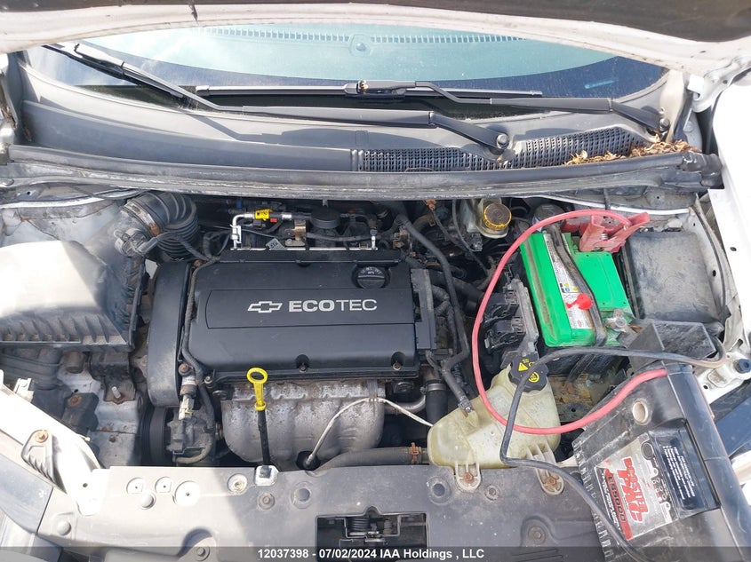 2012 Chevrolet Sonic Ls VIN: 1G1JA5EH2C4134348 Lot: 12037398