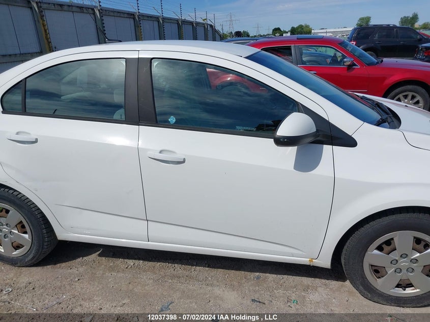 2012 Chevrolet Sonic Ls VIN: 1G1JA5EH2C4134348 Lot: 12037398