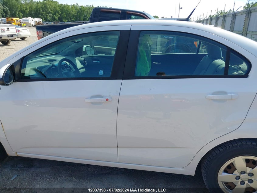 2012 Chevrolet Sonic Ls VIN: 1G1JA5EH2C4134348 Lot: 12037398