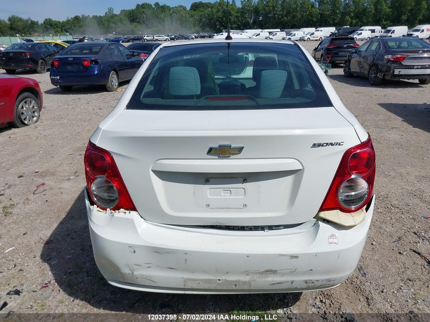 2012 Chevrolet Sonic Ls VIN: 1G1JA5EH2C4134348 Lot: 12037398