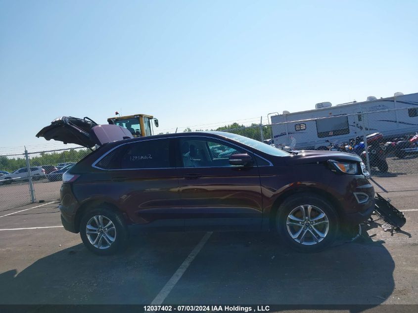 2018 Ford Edge Sel VIN: 2FMPK4J96JBB08325 Lot: 12037402