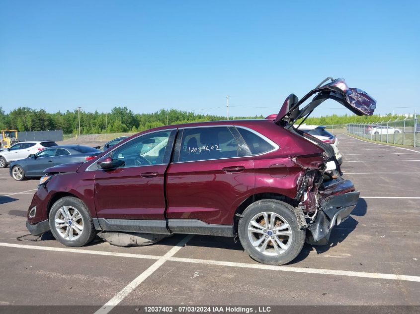 2018 Ford Edge Sel VIN: 2FMPK4J96JBB08325 Lot: 12037402