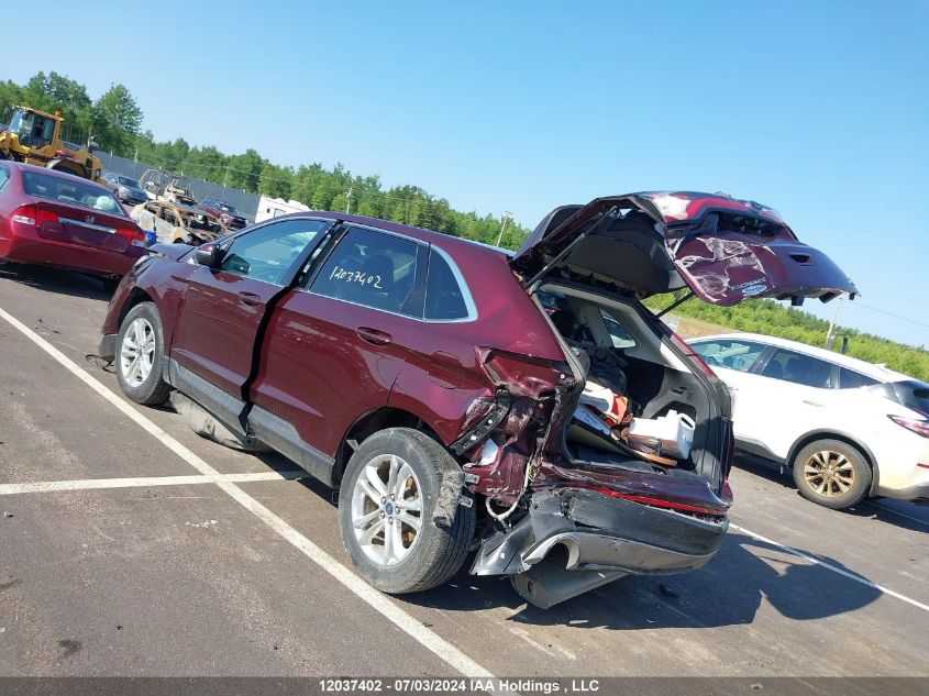 2018 Ford Edge Sel VIN: 2FMPK4J96JBB08325 Lot: 12037402