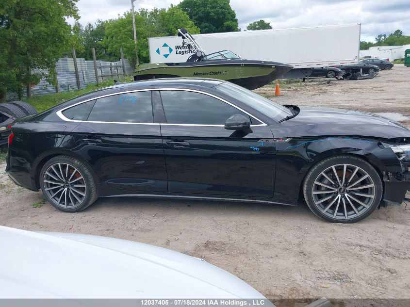 2021 Audi A5 Sportback VIN: WAUEACF54MA039792 Lot: 12037405