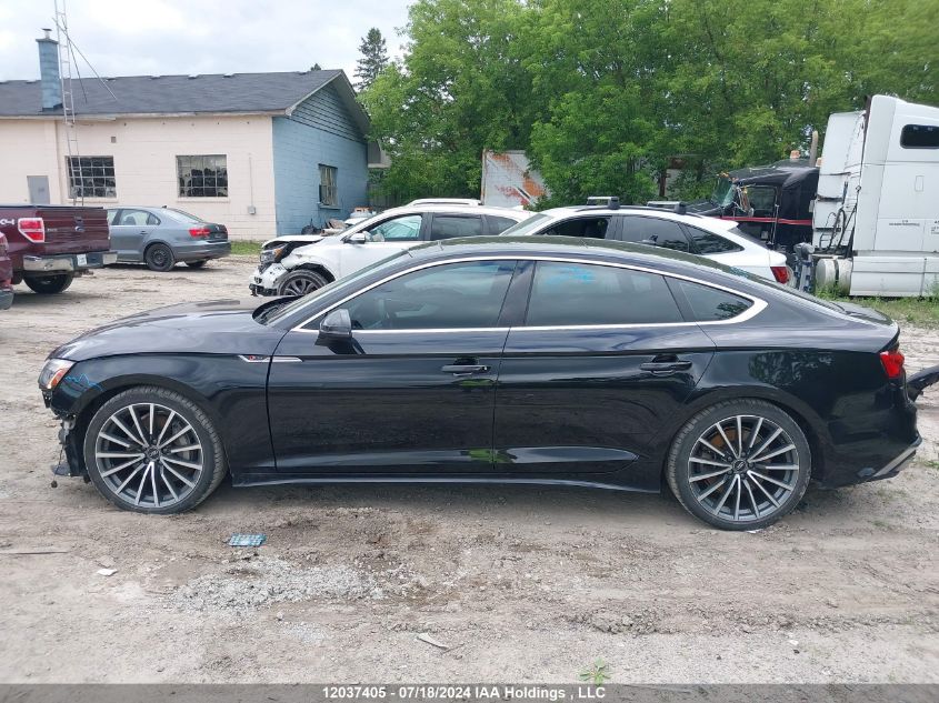 2021 Audi A5 Sportback VIN: WAUEACF54MA039792 Lot: 12037405