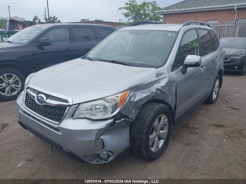 2014 Subaru Forester VIN: JF2SJCLC0EH489815 Lot: 12037414