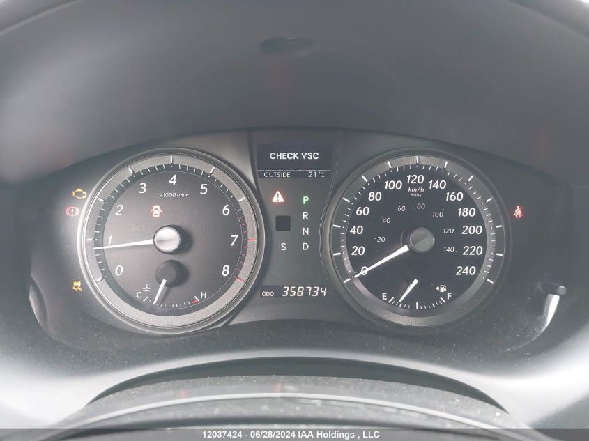 2007 Lexus Es 350 350 VIN: JTHBJ46G472116106 Lot: 12037424