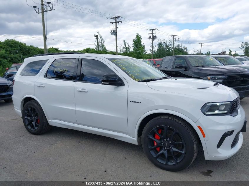 2022 Dodge Durango R/T Plus VIN: 1C4SDJCT4NC136694 Lot: 12037433