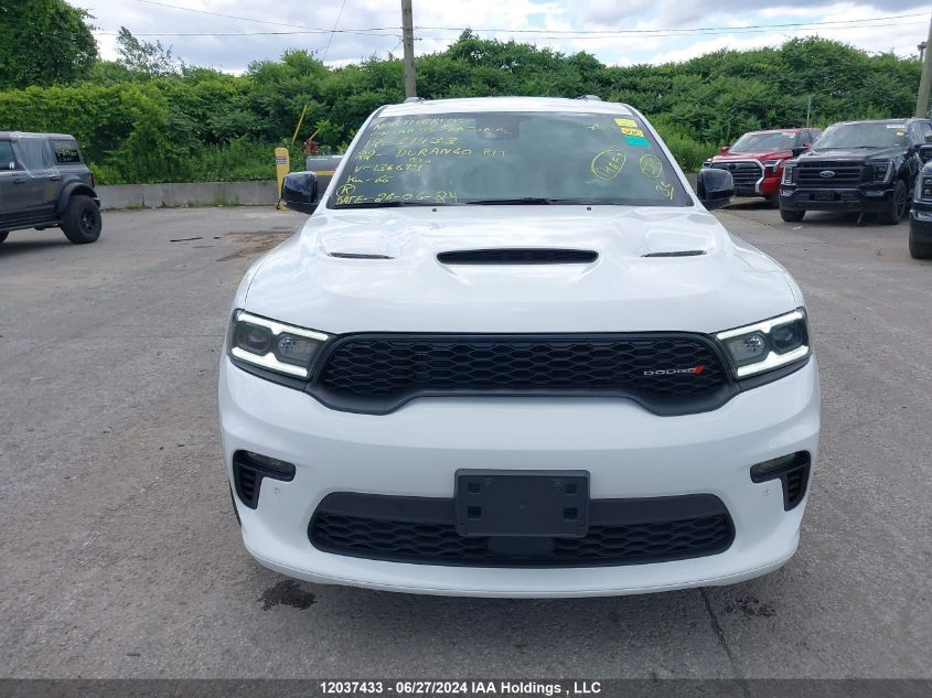 2022 Dodge Durango R/T Plus VIN: 1C4SDJCT4NC136694 Lot: 12037433