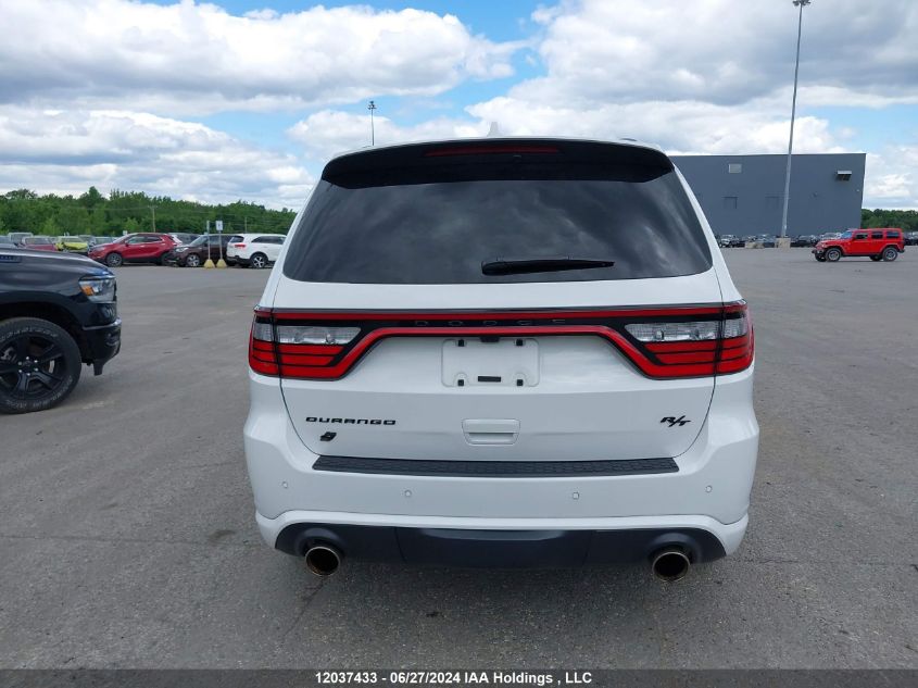 2022 Dodge Durango R/T Plus VIN: 1C4SDJCT4NC136694 Lot: 12037433