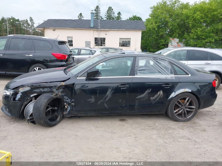 2012 Audi A4 VIN: WAUFFCFL8CA118014 Lot: 12037434