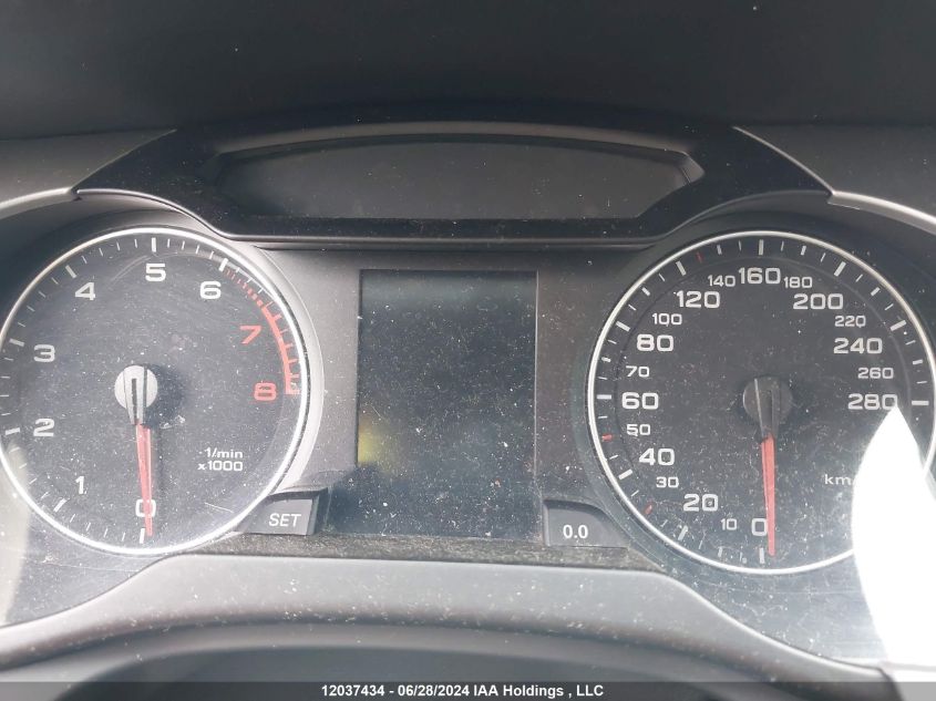 2012 Audi A4 VIN: WAUFFCFL8CA118014 Lot: 12037434